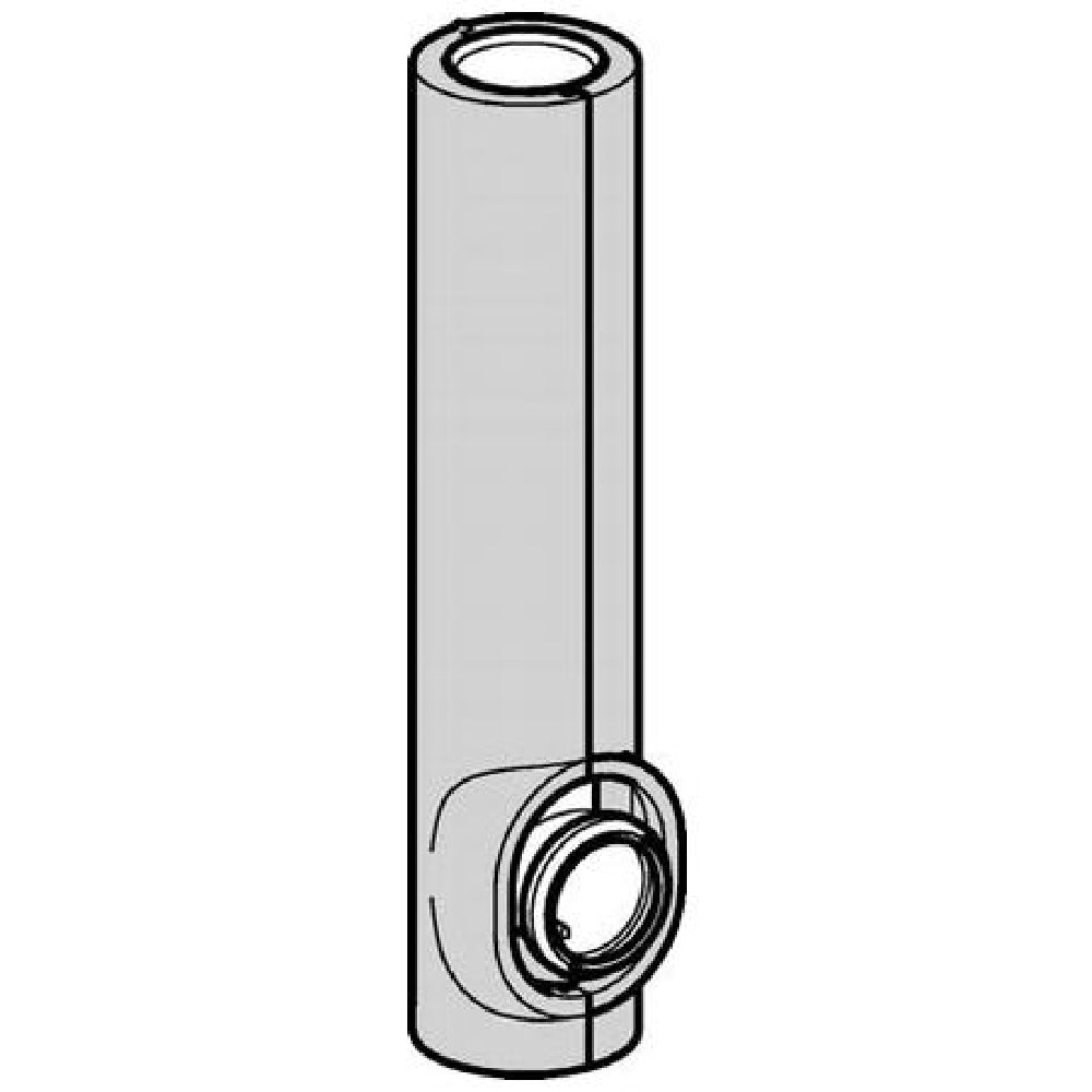 Tubo di risciacquo bianco per cassette di risciacquo da incasso Sigma8