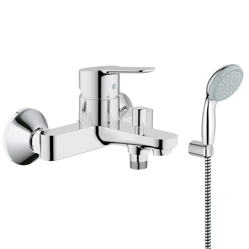 Kit doccino con tubo flessibile per miscelatore doccia Bauedge