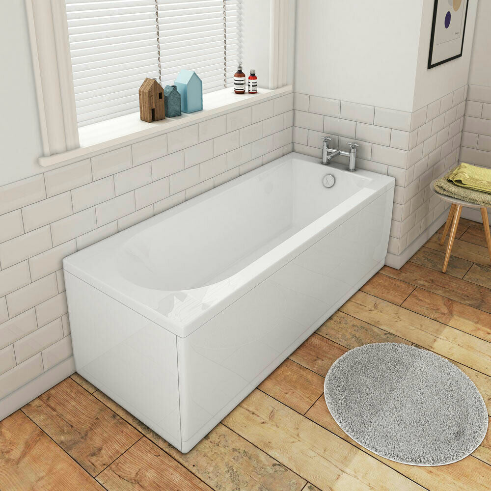 Colonna di scarico per vasca con tappo 1"1/2 a scatto in ottone  45-55 Cm