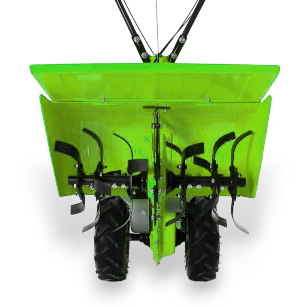 Motocoltivatore semovente con fresa a zappe motore 5.5 hp trasmissione con retromarcia Green Cat Terra