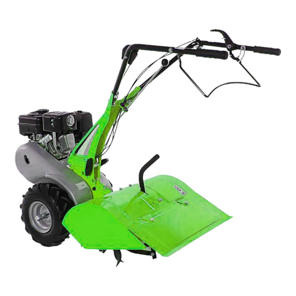 Motocoltivatore semovente con fresa a zappe motore 5.5 hp trasmissione con retromarcia Green Cat Terra