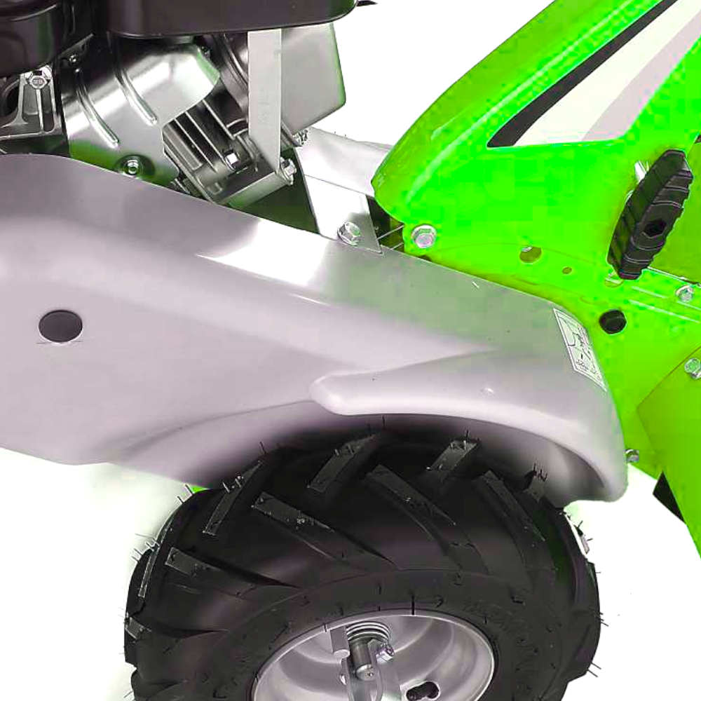 Motocoltivatore semovente con fresa a zappe motore 5.5 hp trasmissione con retromarcia Green Cat Terra