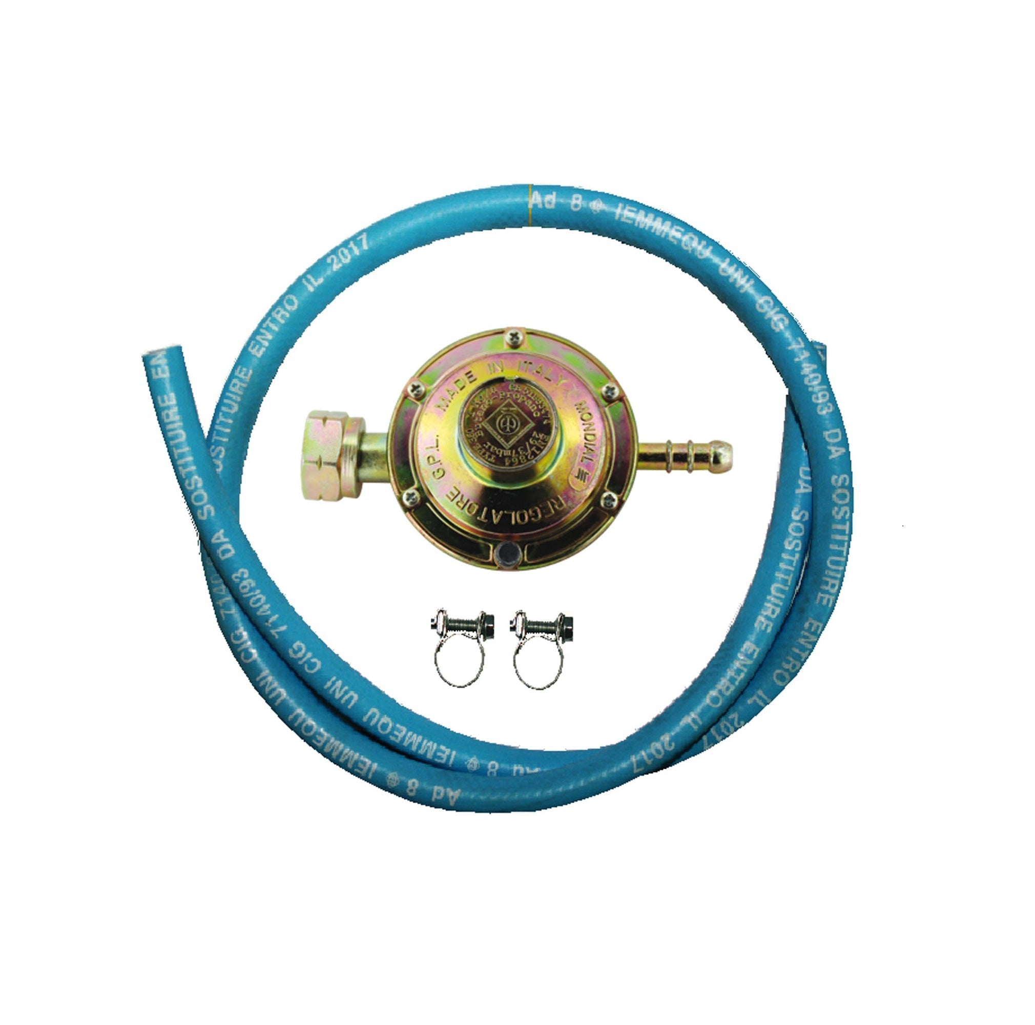 Kit regolatore GAS orizzontale a taratura fissa