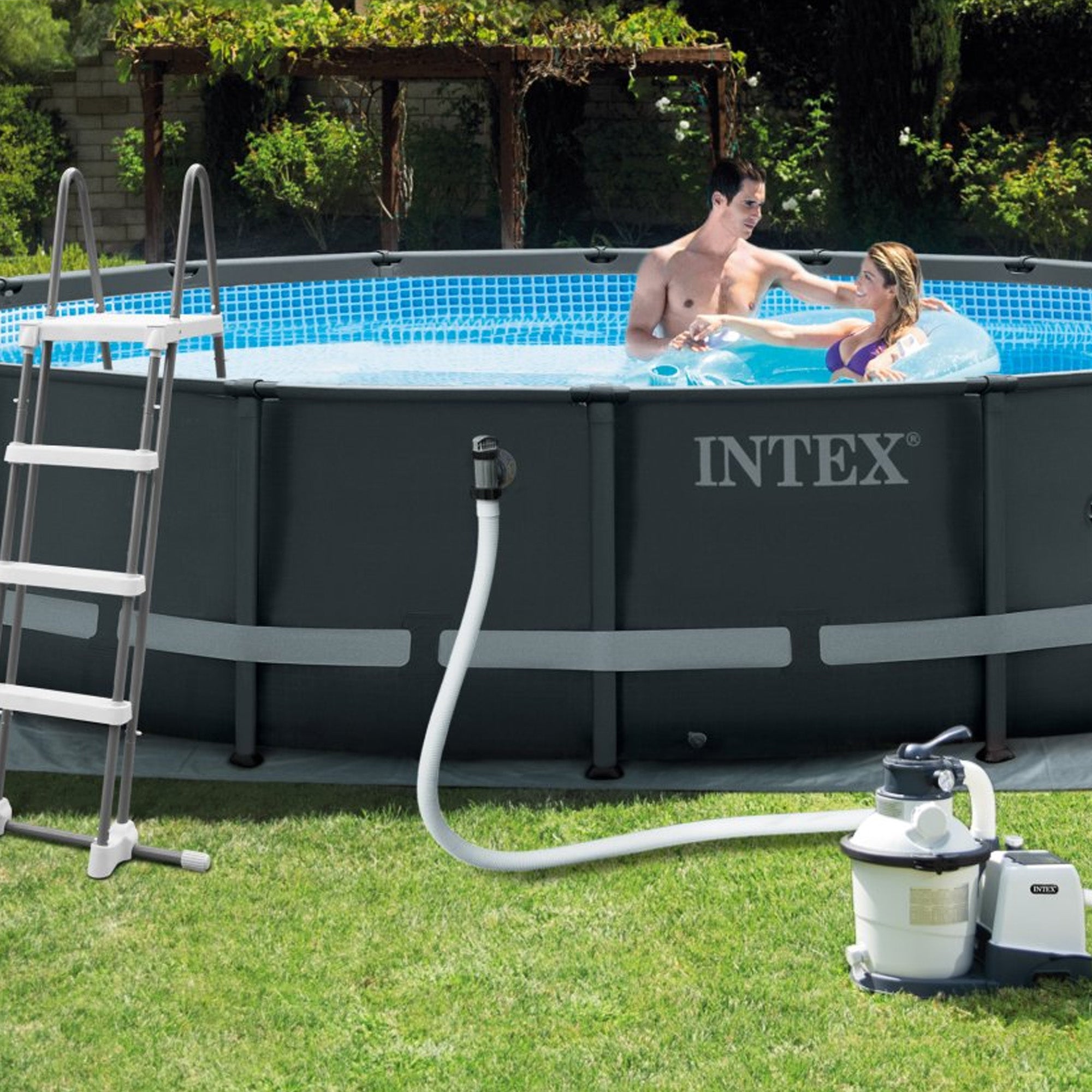 Piscina rotonda con struttura XTR Ø488xH122 Ultra Xtr Frame INTEX26326