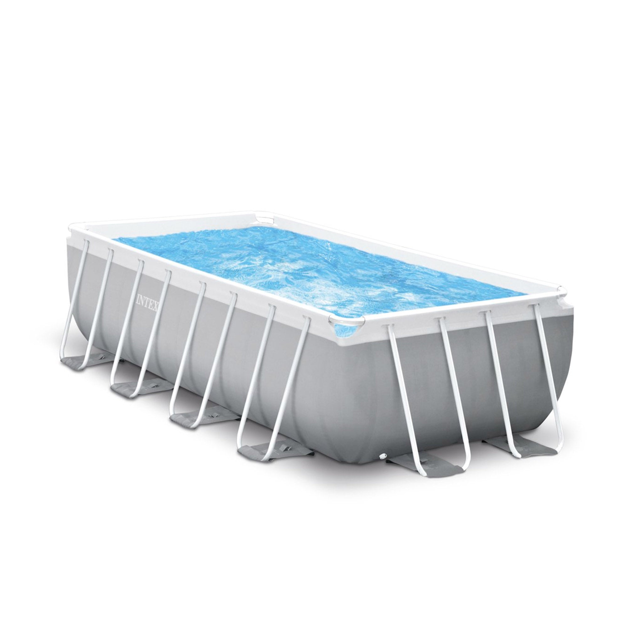 Piscina rettangolare con struttura 400x200xH100 cm Prism Frame INTEX26788