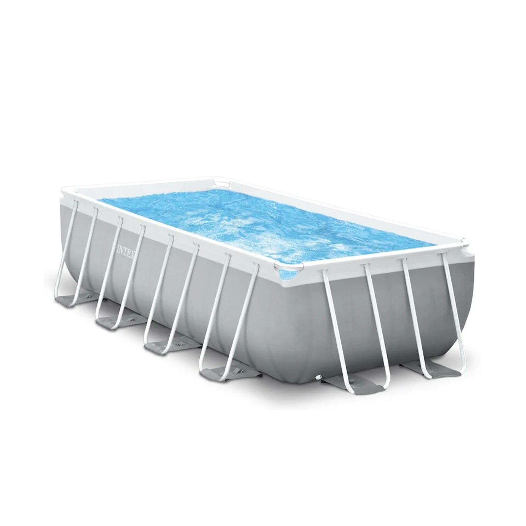 Piscina rettangolare con struttura 488x244xH107 cm Prism Frame INTEX26792