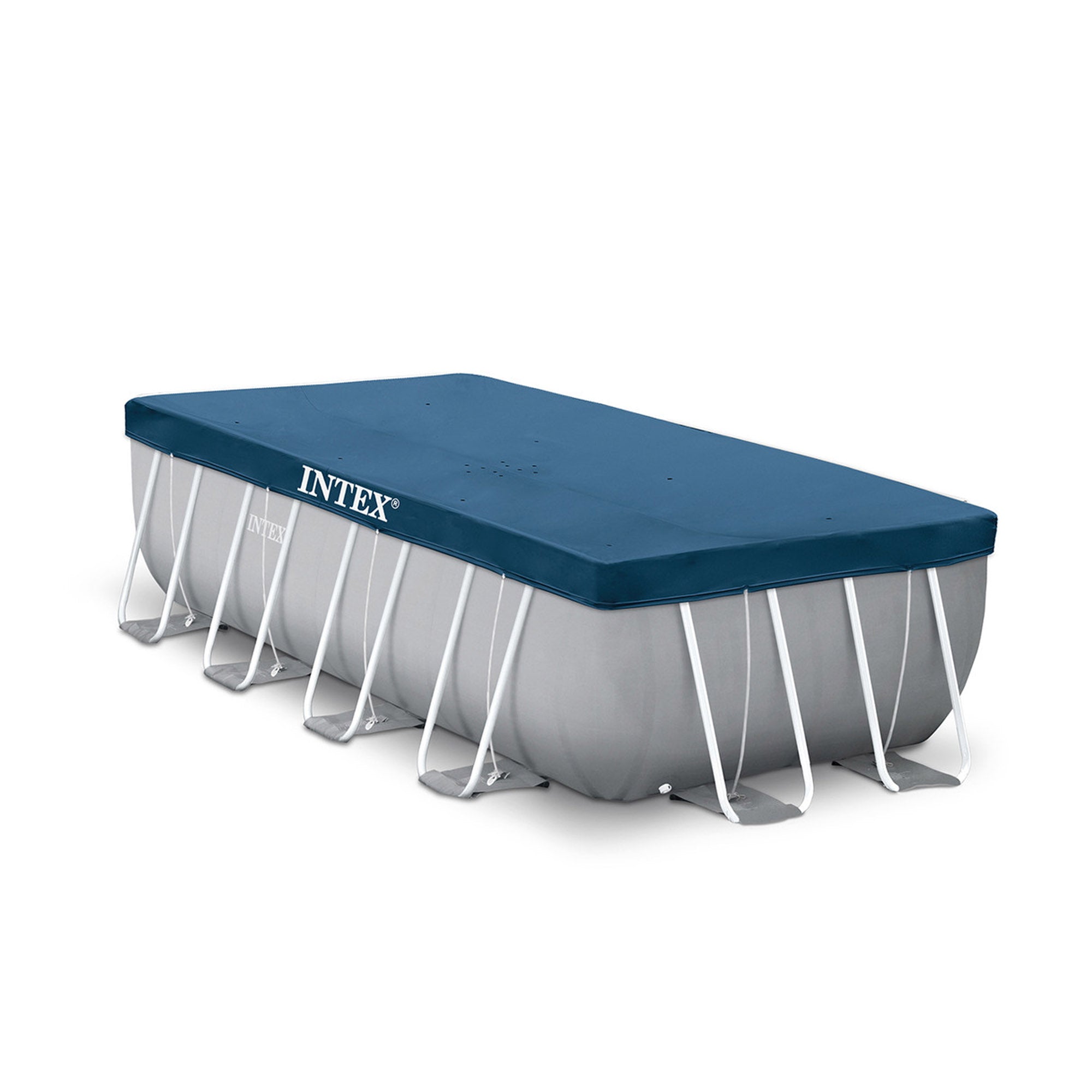Piscina rettangolare con struttura 488x244xH107 cm Prism Frame INTEX26792