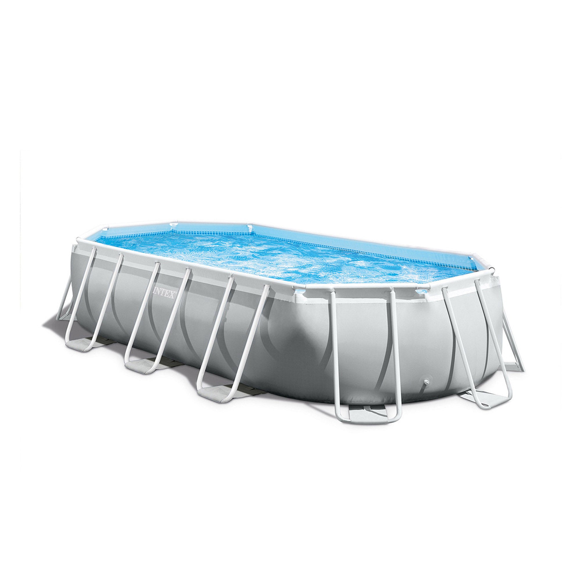 Piscina ovale con struttura 503x274xH122 cm prism Frame INTEX26796