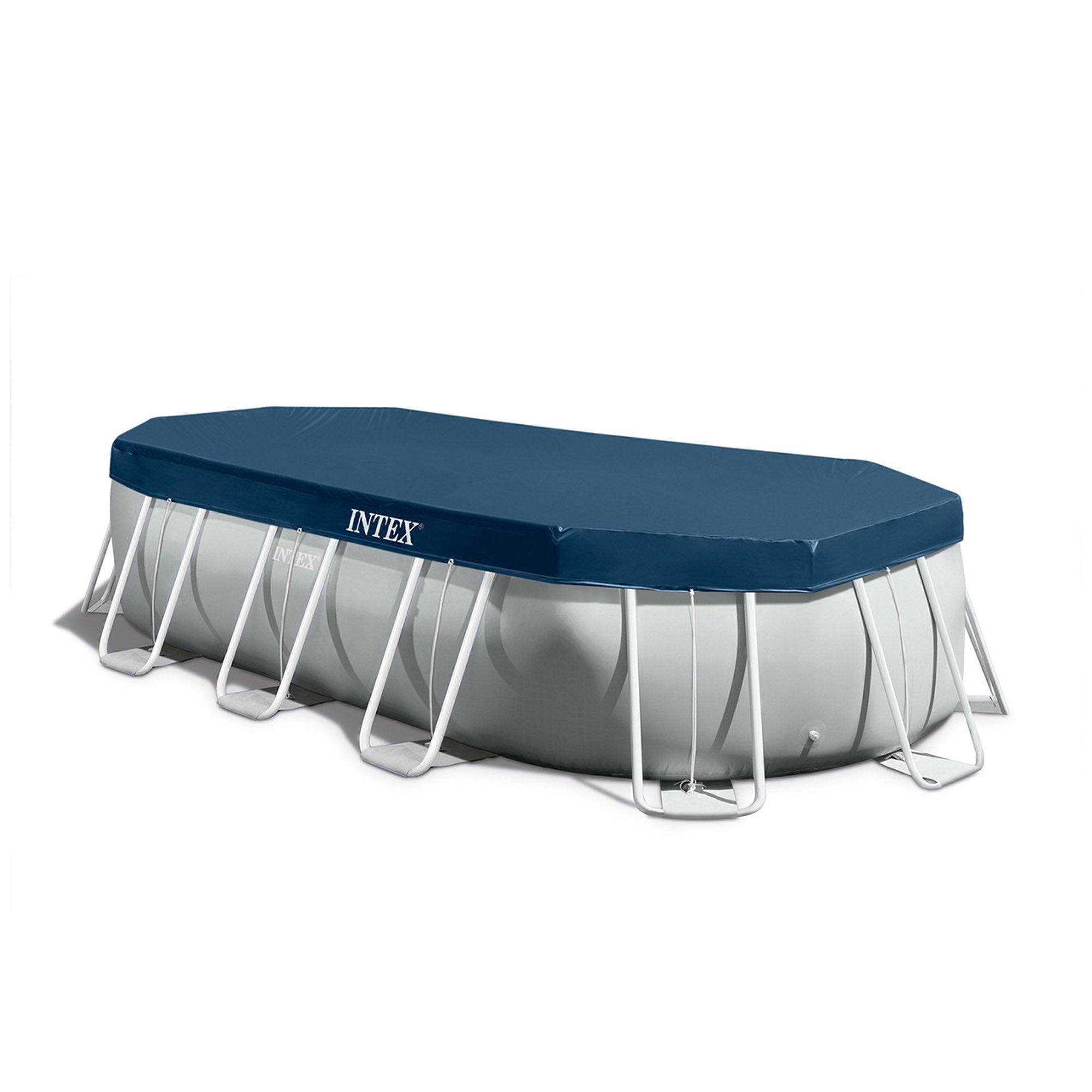 Piscina ovale con struttura 503x274xH122 cm prism Frame INTEX26796