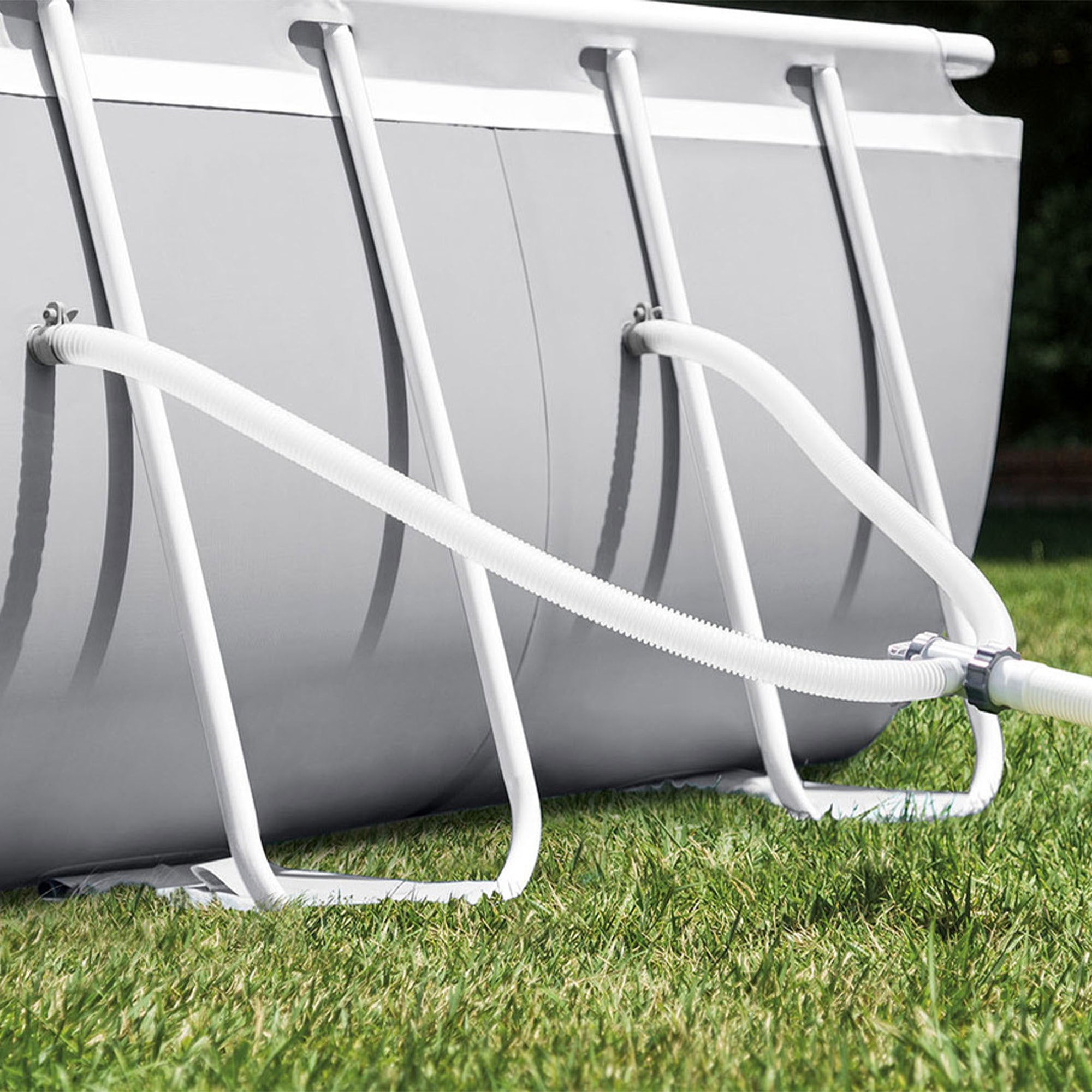 Piscina ovale con struttura 503x274xH122 cm prism Frame INTEX26796