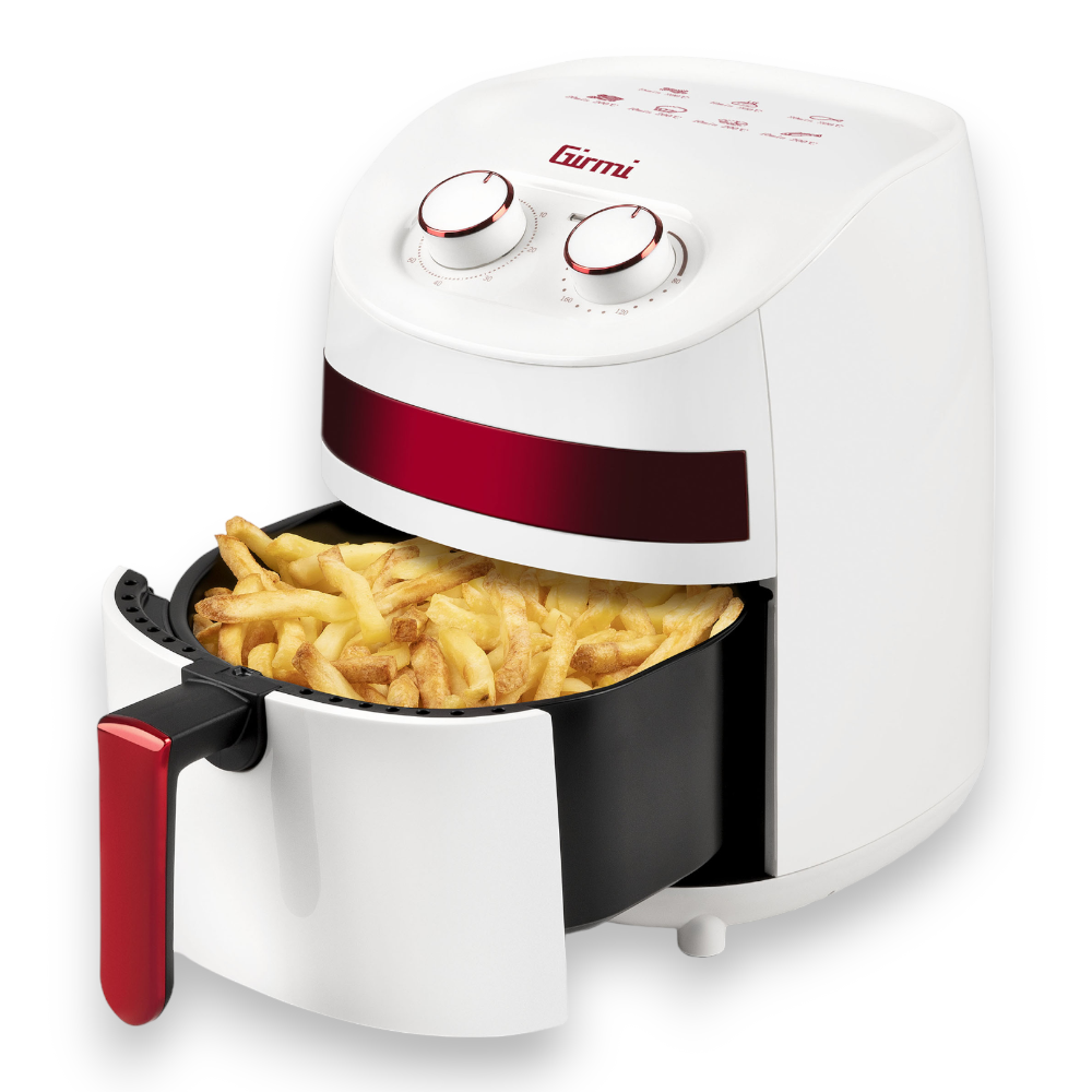 Friggitrice ad aria 3,2 lt con vassoio anti aderente 1000W GIRMI FG93