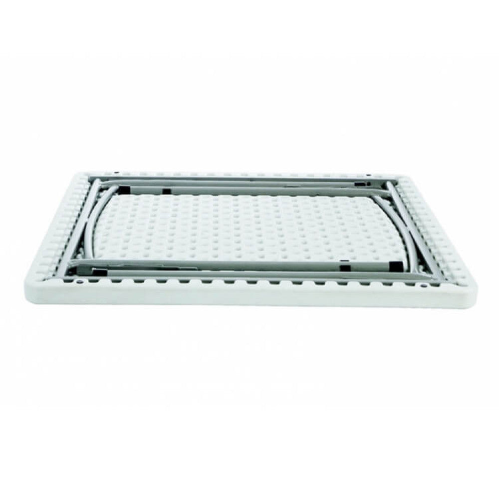 Tavolo quadrato pieghevole 85x85x74h cm con struttura in acciaio e piano in ABS Square Table