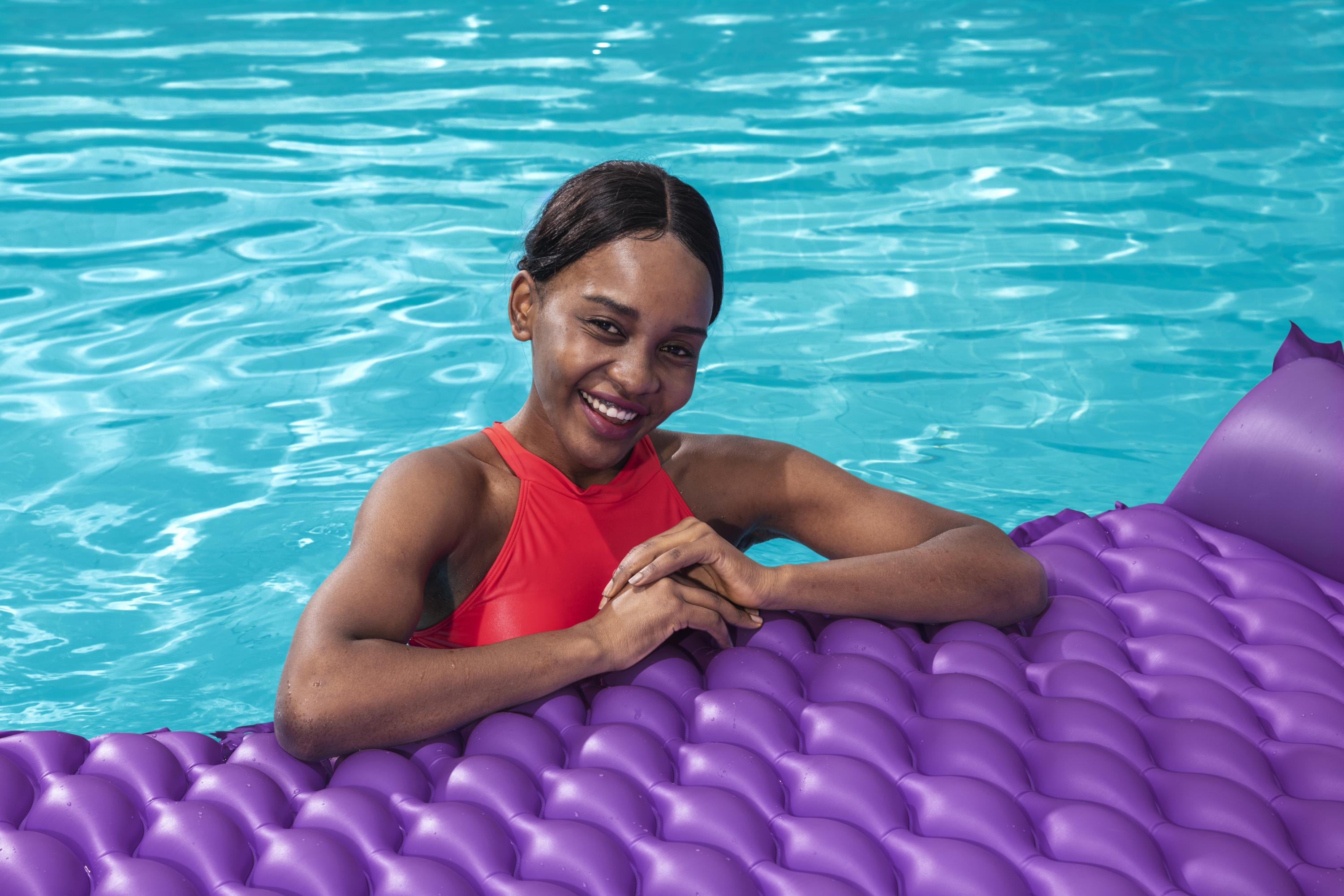 Materassino gonfiabile arrotolabile salva spazio mare piscina campeggio Bestway 44020