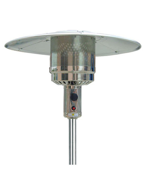Stufa fungo a gas termopatio per esterno in acciaio INOX