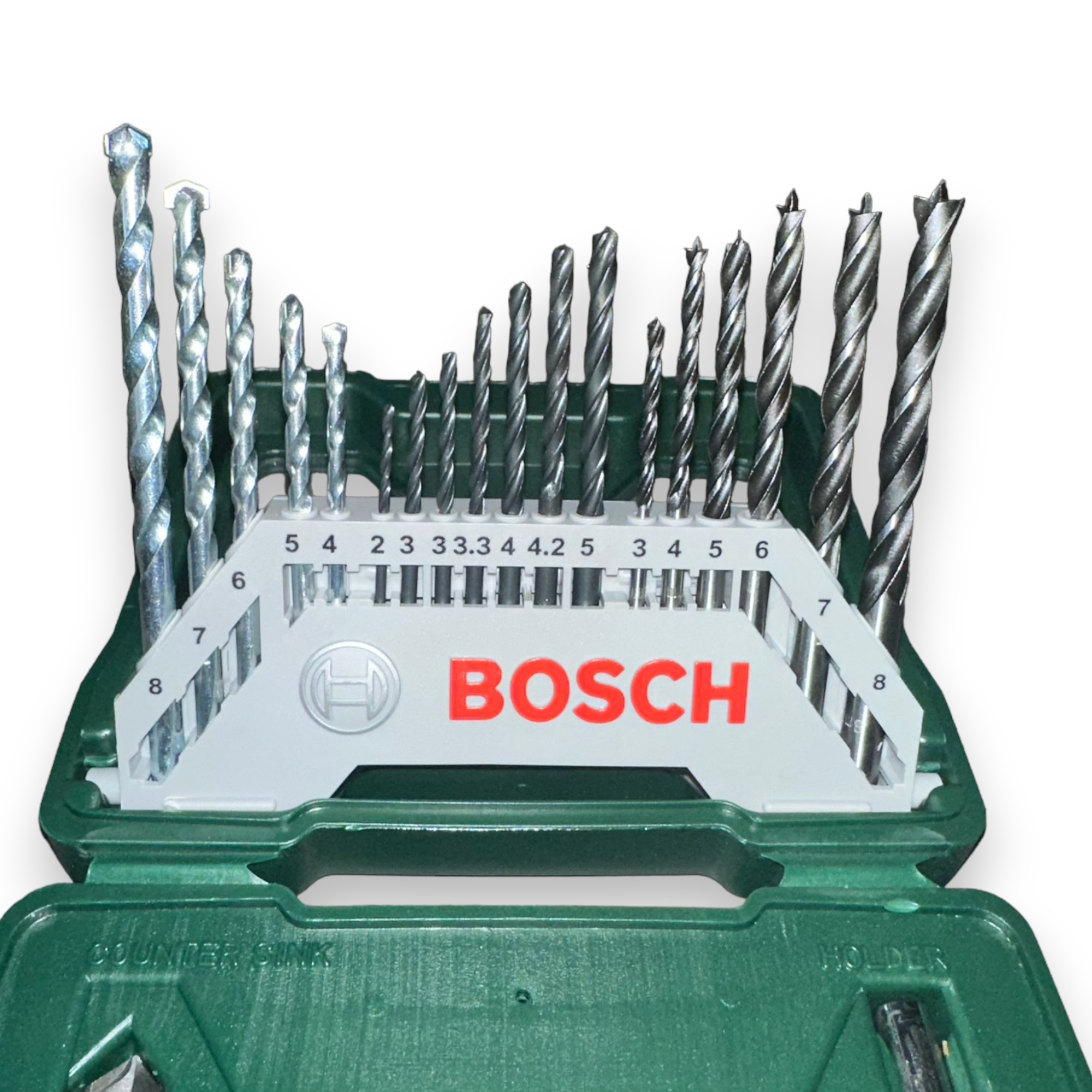 Trapano elettrico 630W professionale a percussione con valigetta per il trasporto e 33 accessori EASY IMPACT 630 BOSCH