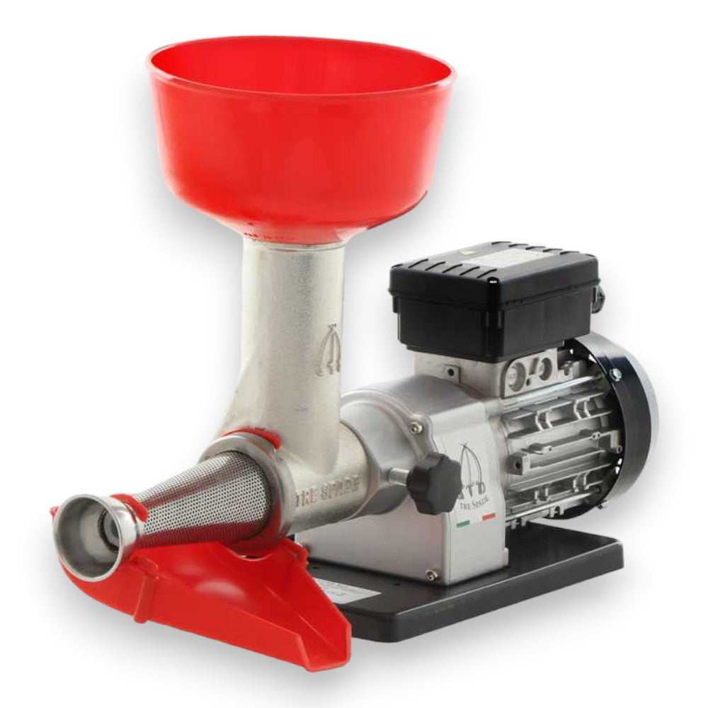 Passapomodoro elettrico 300W in acciaio inox per cucina