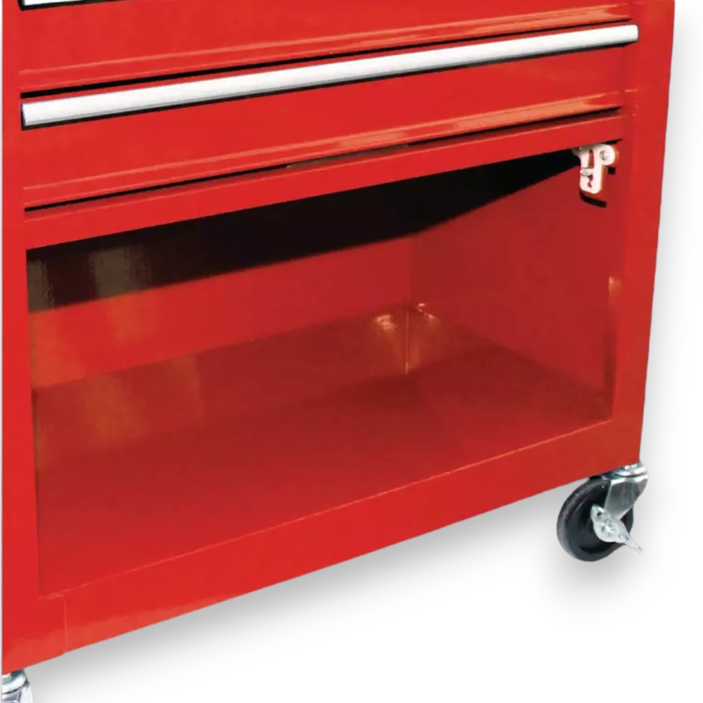 Carrello per officina 61,6x33xH65,8 cm 4 Cassetti + 1 Portaoggetti