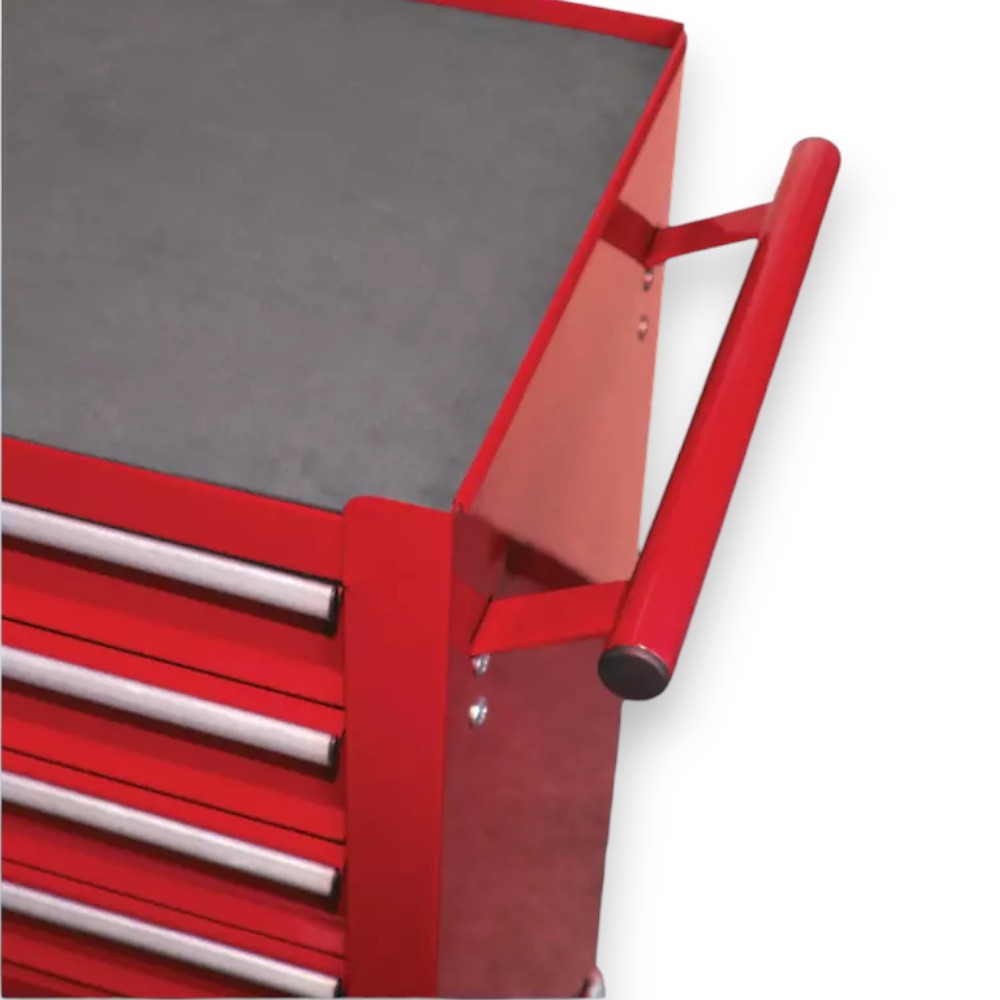 Carrello per officina 61,6x33xH65,8 cm 4 Cassetti + 1 Portaoggetti