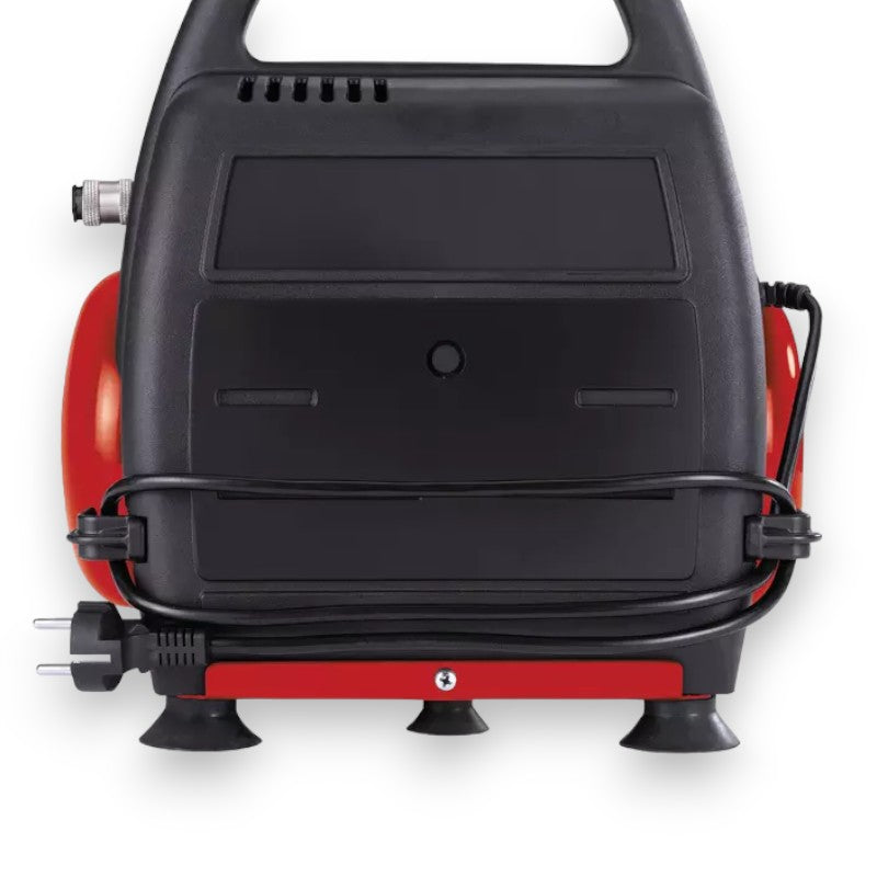 Compressore 1100W con valvola di sicurezza e tappo di scarico 8 bar capienza 6 lt
