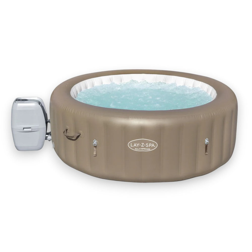 Piscina SPA idromassaggio oro 4-6 persone Ø196xH71 cm Lay-Z Spa Palm Spring BESTWAY 60017