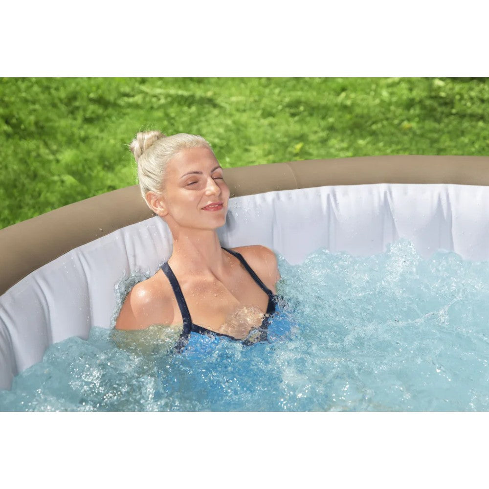 Piscina SPA idromassaggio oro 4-6 persone Ø196xH71 cm Lay-Z Spa Palm Spring BESTWAY 60017