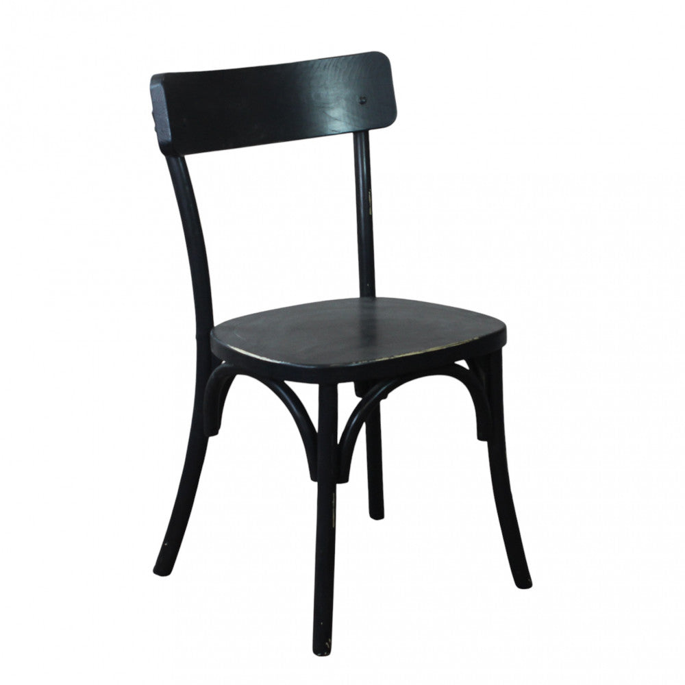 Sedia senza braccioli da interno in legno verniciato 45x42xH87 cm Polly