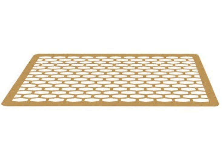 Zerbino con decoro forato in gomma stampata Rubber