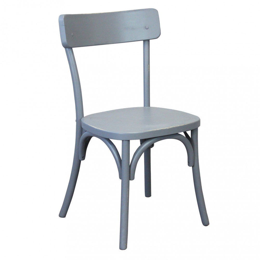 Sedia senza braccioli da interno in legno verniciato 45x42xH87 cm Polly