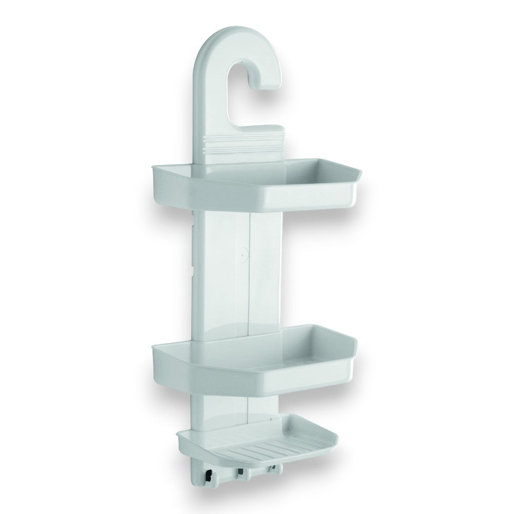 Mensola doccia 22x12xH47 cm in resina per bagno