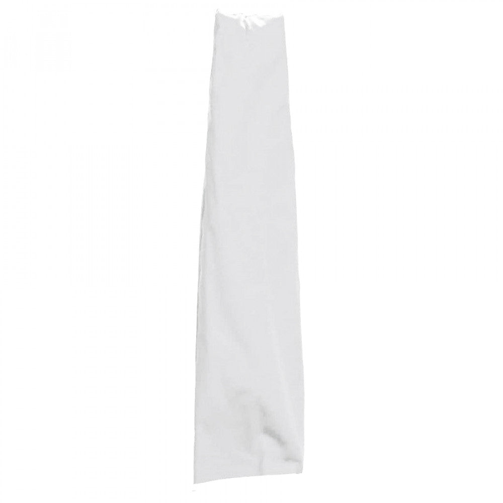 Copertura per ombrellone bianco in poliestere 412x86x0.5 cm