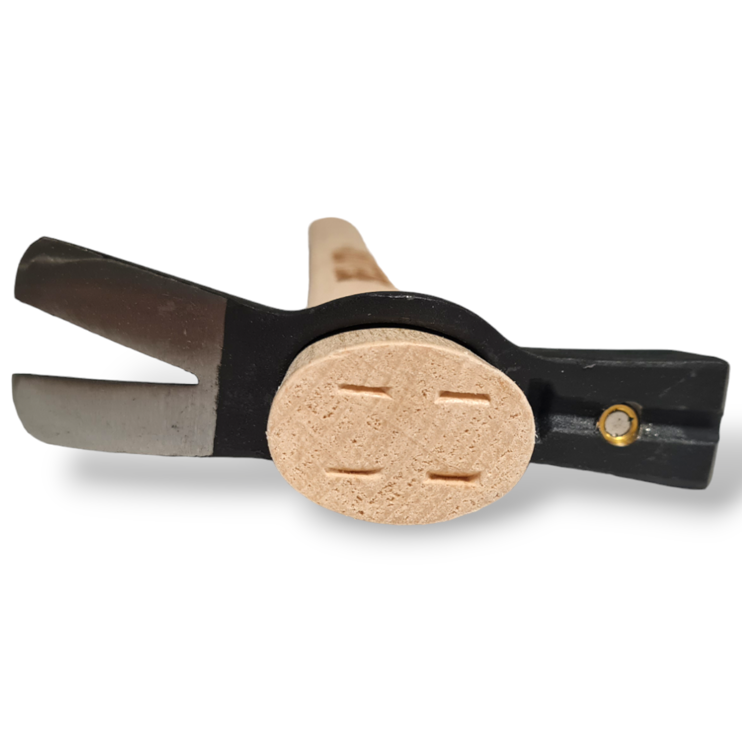 Martello Da Carpentiere in acciaio con Magnete reggichiodi e manico lungo in legno 45 cm