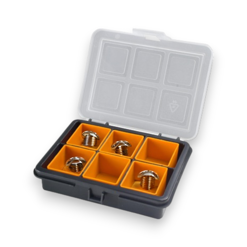 Mini cassetta organizer porta minuterie ferramenta con vaschette estraibili