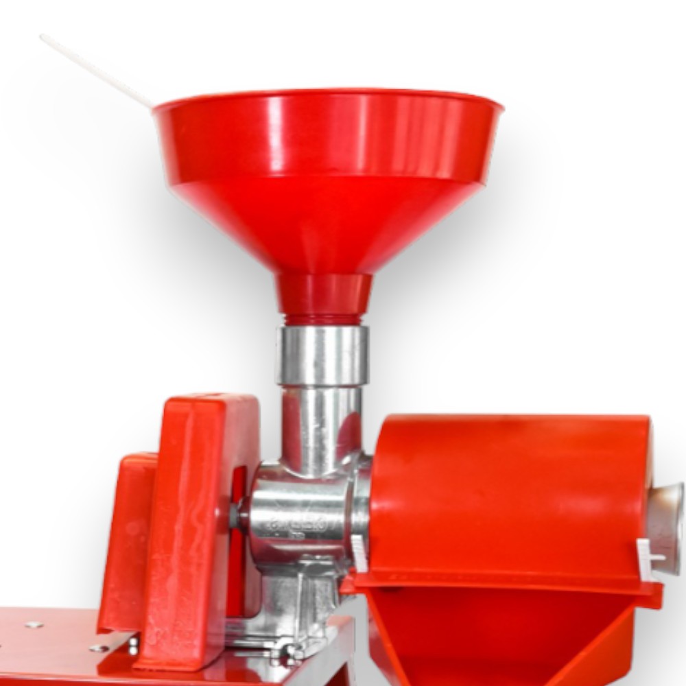 Spremipomodoro passapomodoro elettrico con banchetto 370 W gocciolatoio imbuto e pestello da cucina