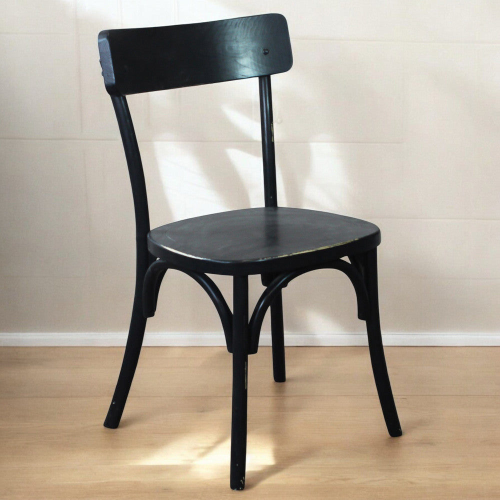 Sedia senza braccioli da interno in legno verniciato 45x42xH87 cm Polly