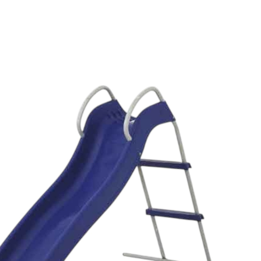 Scivolo 185x95xH105 cm in acciaio per bambini 3-7 anni per giardino
