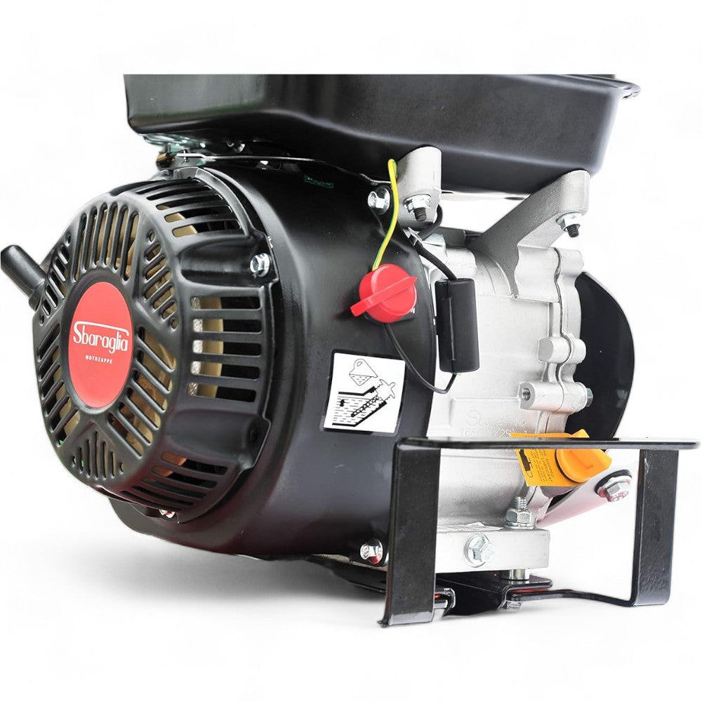 Motozappa a Benzina Carletto 1M Motore 212 Cc 6.5 HP e Fresa da 80 Cm Sbaraglia A3010