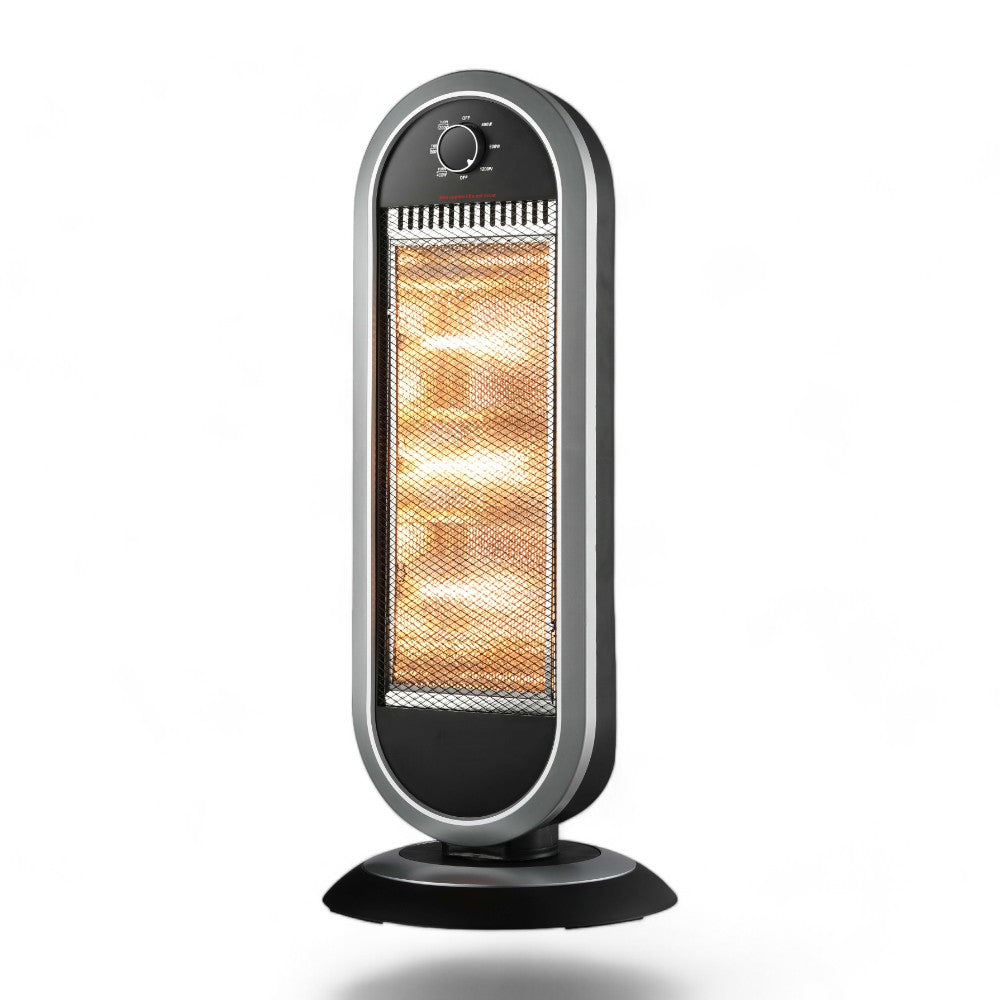 Stufa al carbonio riscaldamento elettrico con oscillazione 1000 watt