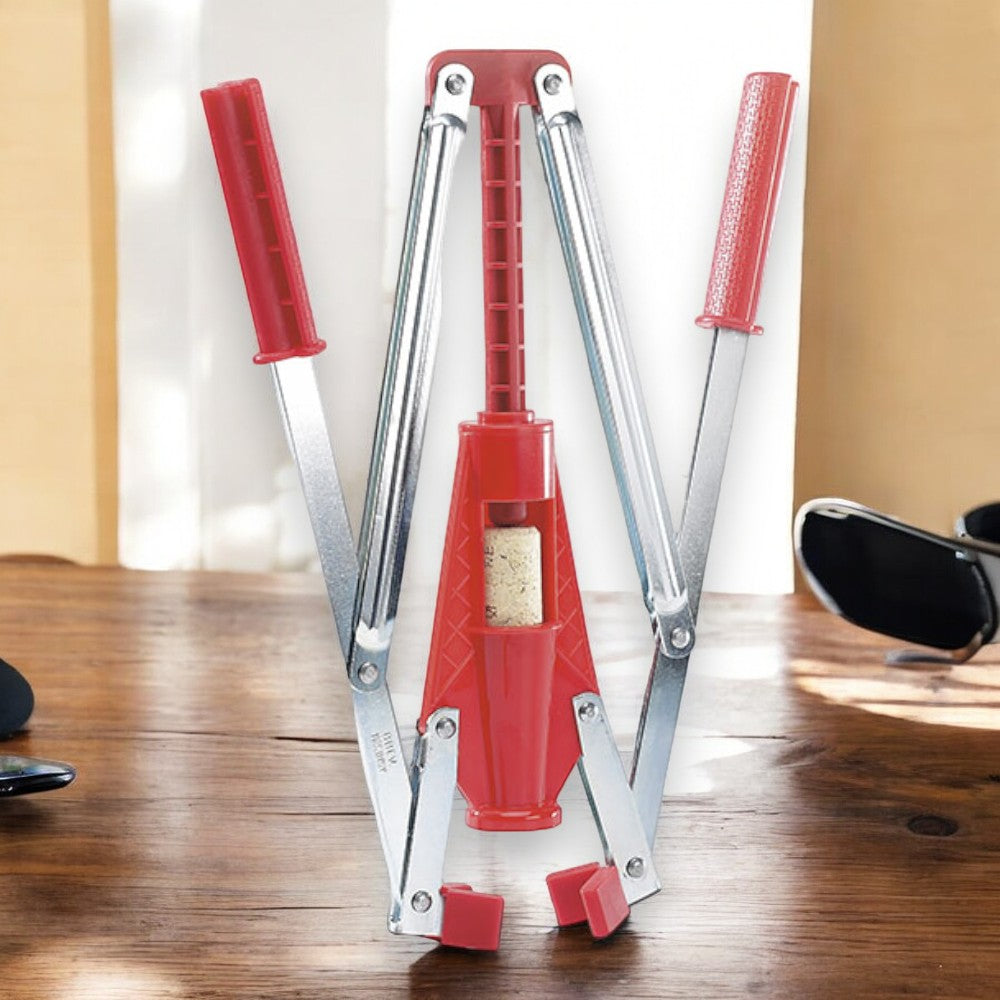 Tappatrice a due leve per tappi in sughero bottiglie con diametro 2.6 cm