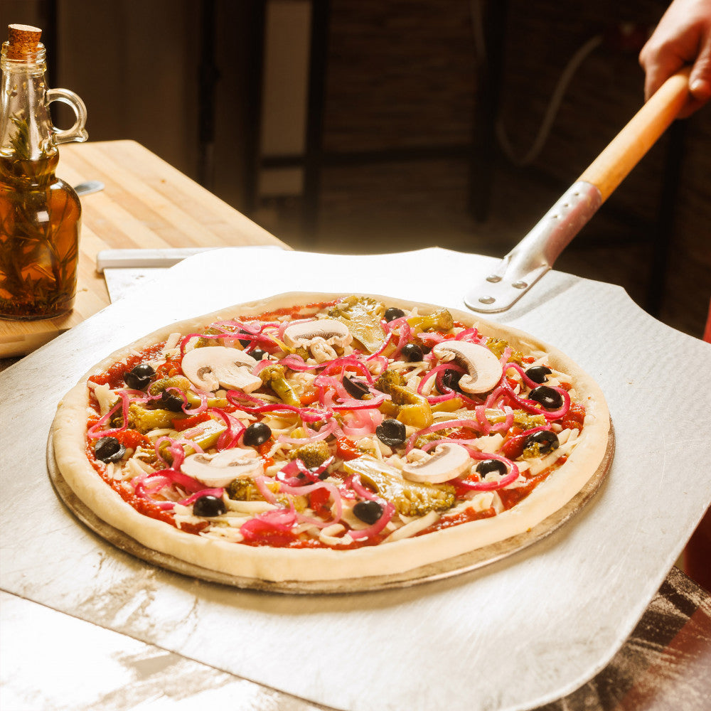 Pala per pizza Italy in metallo rettangolare