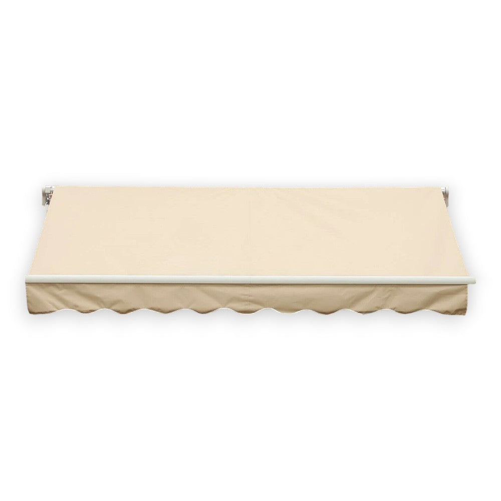 Tenda da sole per balcone beige con struttura in alluminio con kit per il montaggio Sonny