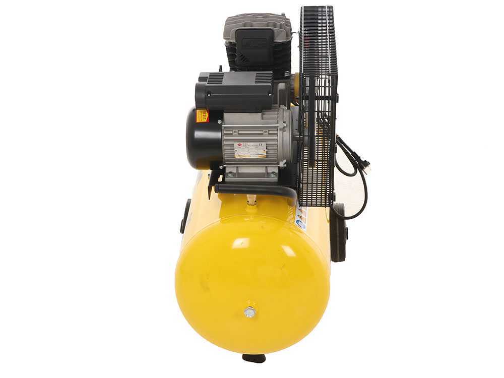 Compressore a cinghia aria compressa bicilindrico coassiale base line Abac 90 lt