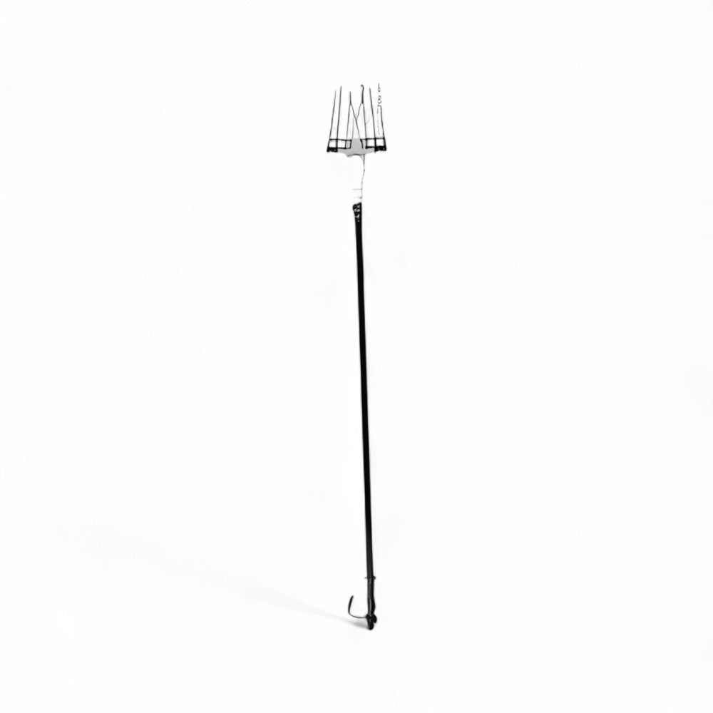 Abbacchiatore scuotitore elettrico 650 Watt azionato con batteria 12V con asta telescopica in alluminio per raccolta olive