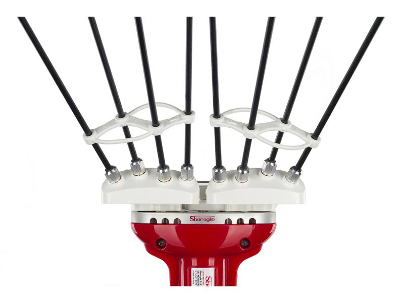 Scuotitore abbacchiatore olive elettrico a batteria Adrian 12 v cicli al minuto 1500 Sbaraglia