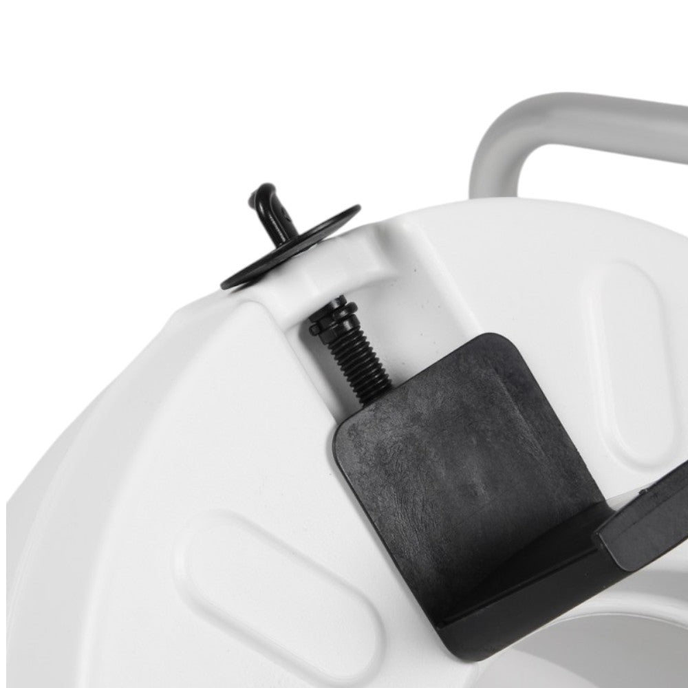 Alzawater in hdpe predisposto per braccioli bianco H 12