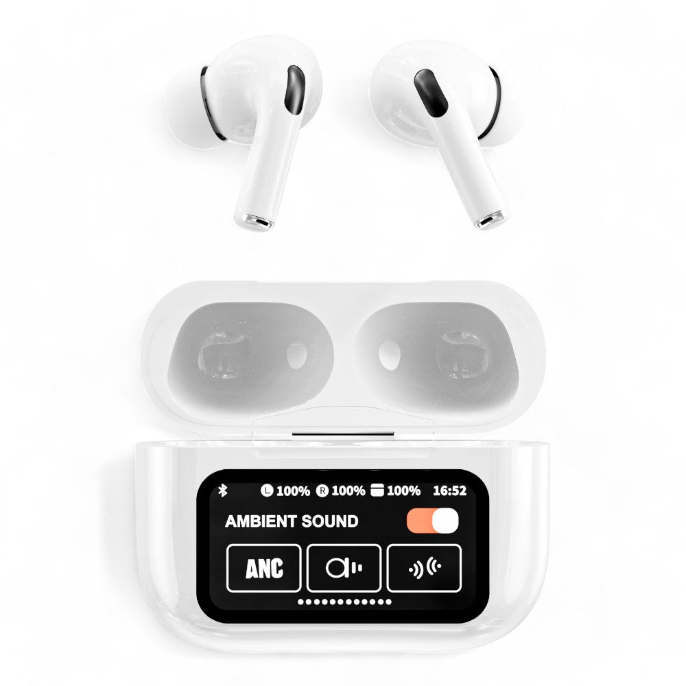 Auricolari cuffie wireless smart display ls-j90 bluetooth
