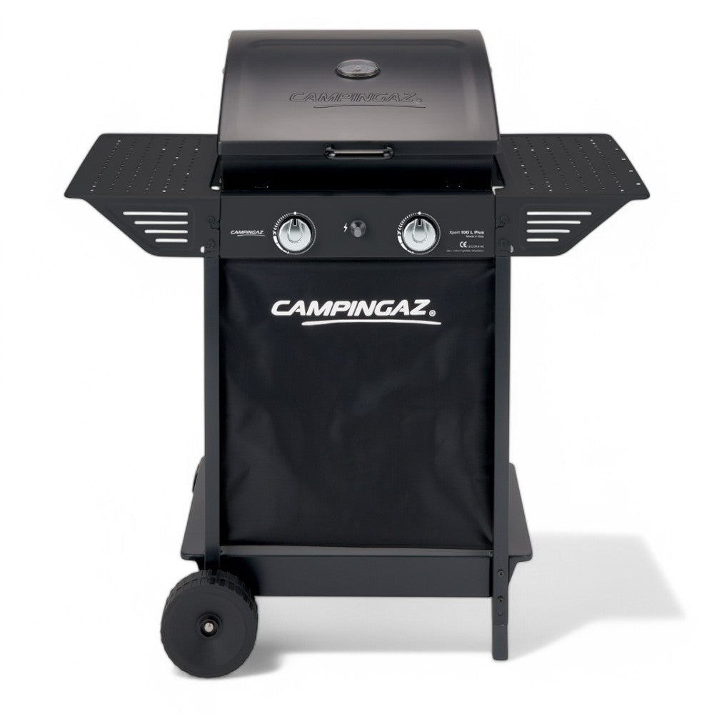 Barbecue a gas  8,2 kW con accensione piezo in acciaio 2 bruciatori 108x50xH100 cm Xpert 200 LS Plus