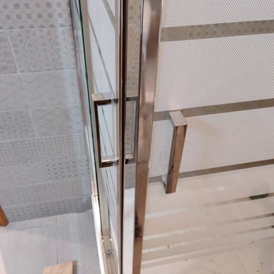 Box doccia in Vetro con 2 ante scorrevoli modello VIOLA 68x88xH190 cm
