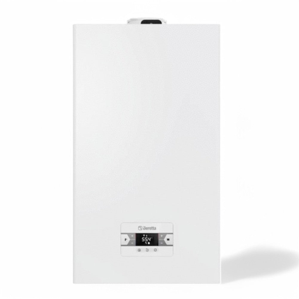 Caldaia a condensazione istantanea combinata A con display LCD 40x27.5xH70 cm BLR