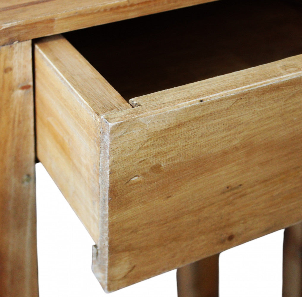 Set 2 fioriere in legno riciclato da interno