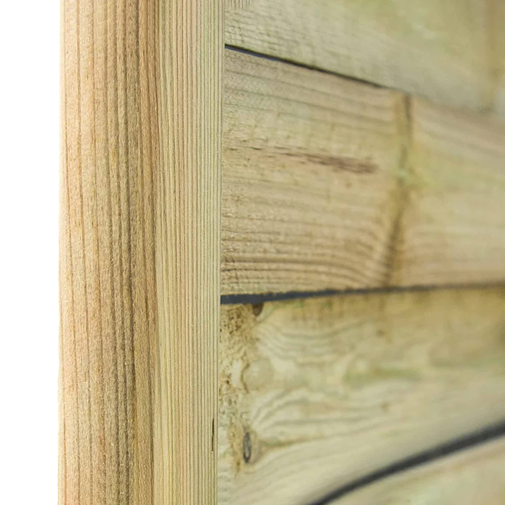 Pannello recinzione in legno impregnato barriera frangivento 180X180 Forest